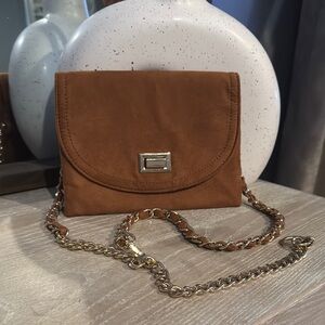 Forever‎ 21 Tan Crossbody Bag with Minimalist Design